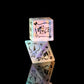 HAKOS BAELZ | FROSTED GLASS DICE SET | HOLOLIVE X MMG EXCLUSIVE