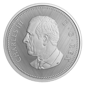 2025 5-CENT TRIBUTE: W MINT MARK - BEAVER FINE SILVER COIN