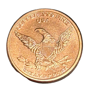 1oz BISON COPPER COIN
