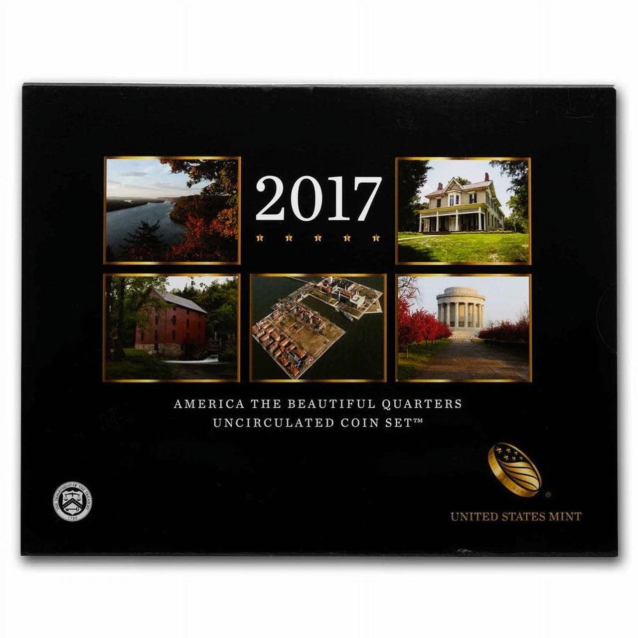 2017 AMERICA BEAUTIFUL QUARTERS UNCIRCULATED COIN SET