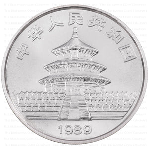 E-TRANSFER ONLY - 1989 1oz PANDA FINE SILVER BULLION