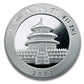 E-TRANSFER ONLY - 2001 1oz PANDA FINE SILVER BULLION