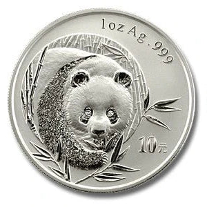 E-TRANSFER ONLY - 2003 1oz PANDA FINE SILVER BULLION