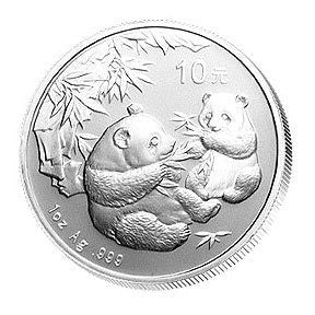 E-TRANSFER ONLY - 2006 1oz PANDA FINE SILVER BULLION