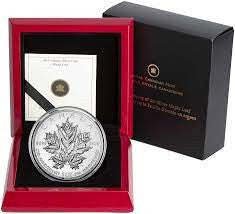 2013 5oz $50 25TH ANNIVERSARY OF THE SML FINE SILVER COIN