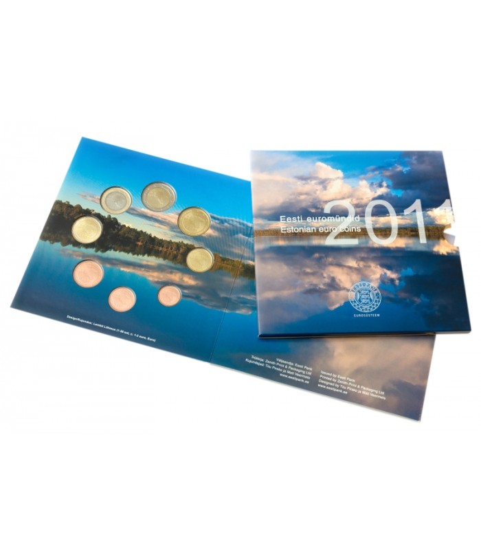 2011 ESTONIA FIRST EURO COIN SET