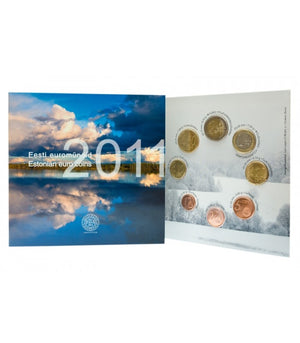 2011 ESTONIA FIRST EURO COIN SET