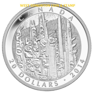 2014 1oz $20 CELEBRATING EMILY CARR FINE SILVER COIN
