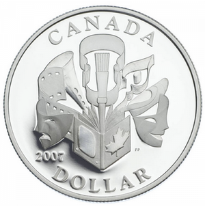 2007 SPECIAL EDITION PROOF SILVER DOLLAR - CELEBRATION OF THE ARTS