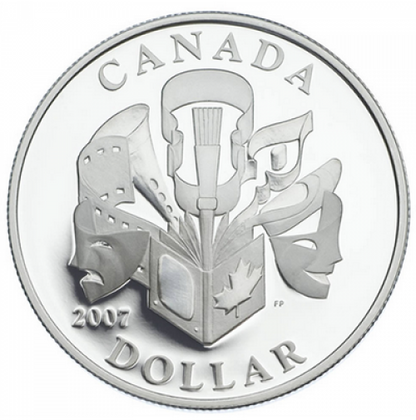 2007 SPECIAL EDITION PROOF SILVER DOLLAR - CELEBRATION OF THE ARTS