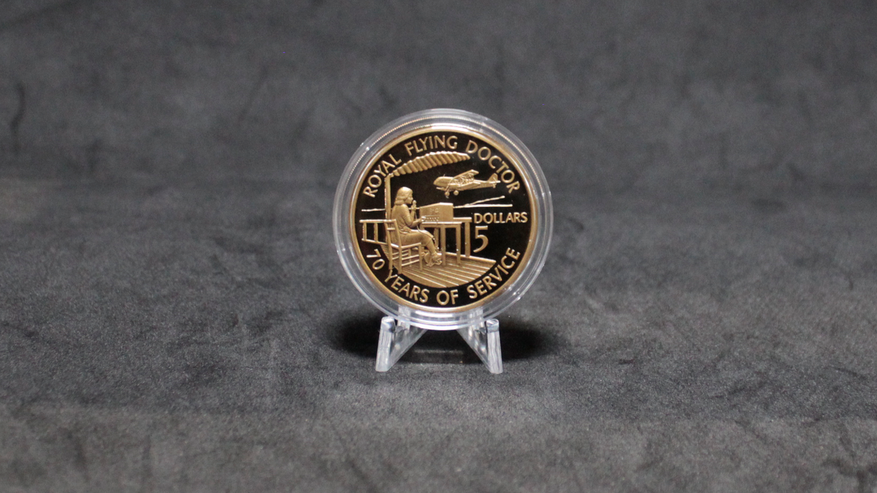 1998 - ROYAL FLYING DOCTOR COIN (ROYAL AUSTRALIAN MINT)