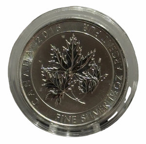 E-TRANSFER ONLY - 2015 1 1/2oz $8 SILVER MAPLE LEAF BULLION COIN