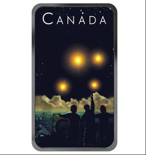 2019 1oz $20 CANADA'S UNEXPLAINED PHENOMENA: THE SHAG HARBOUR INCIDENT FINE SILVER COIN