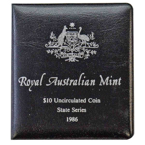 1986 $10 ROYAL AUSTRALIAN MINT UNCIRCULATED COIN