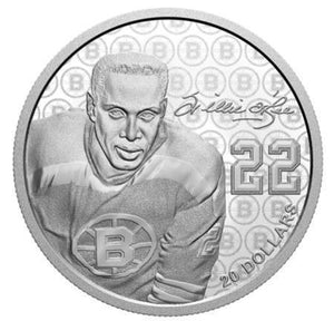 2020 1oz $20 BLACK HISTORY MONTH: WILLIE O'REE FINE SILVER COIN
