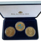 2002 $5 ROYAL AUSTRALIAN MINT MANCHESTER COMMONWEALTH GAMES 3-COIN SET