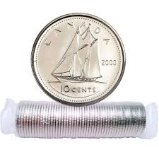 2000 10-CENT WRAP ROLL
