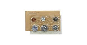 1961 UNITED STATES MINT UNCIRCULATED COIN SET (ENVELOPE TEAR)