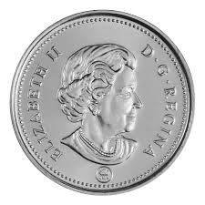 2008 25-CENT CARIBOU ORIGINAL ROLL