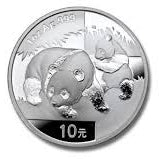 E-TRANSFER ONLY - 2008 1oz PANDA FINE SILVER BULLION