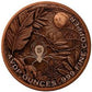 5oz SPIDER GLOW-IN-THE-DARK COPPER ROUND