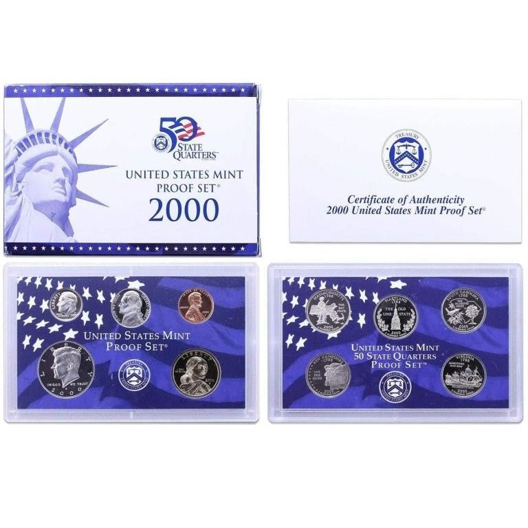 2000 - UNITED STATES MINT PROOF SET