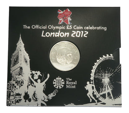 2012 £5 OFFICIAL PRODUCT OF LONDON CELEBRATING OLYMPICS