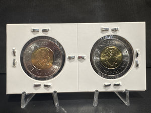 2023 JEAN PAUL RIOPELLE CARBOARD 2X2 COLOUR/NO COLOUR TOONIE (2 PACK)