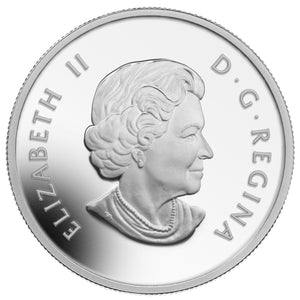 2014 1/2oz $10 SKATING IN CANADA FINE SILVER COIN