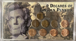 1909-1959 NINE DECADES OF LINCOLN PENNIES