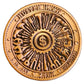 1oz ALWAYS TIRED, NEVER BROKE COPPER ROUND