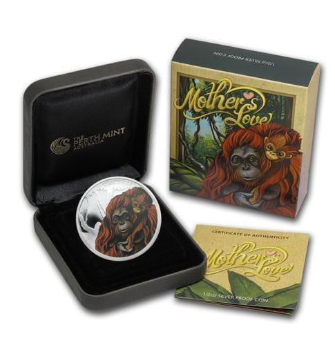 2014 1/2OZ MOTHER'S LOVE FINE SILVER COIN