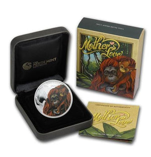 2014 1/2OZ MOTHER'S LOVE FINE SILVER COIN
