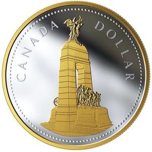 2018 2oz $1 RENEWED SILVER DOLLAR: THE NATIONAL WAR MEMORIAL FINE SILVER COIN
