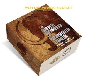 2014 1oz $20 PREHISTORIC ANIMALS: THE WOOLLY MAMMOTH FINE SILVER COIN