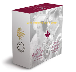 2014 1oz $20 75TH ANNIVERSARY OF THE FIRST ROYAL VISIT FINE SILVER COIN