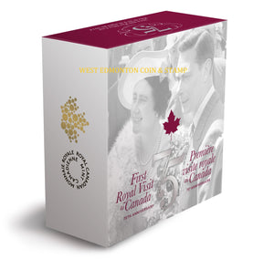 2014 $25 75TH ANNIVERSARY OF THE FIRST ROYAL VISIT FINE SILVER COIN