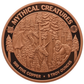 5oz MYTHICAL CREATURES: TROLL COLOURED COPPER ROUND
