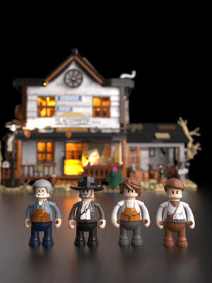 [PRE-ORDER] OLD WEST BLACKSMITH LUMIBRICKS