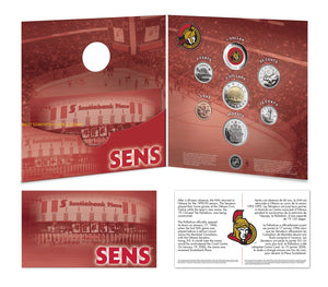 2007 / 2008 NHL COIN SET- OTTAWA SENATORS