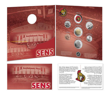 2007 / 2008 NHL COIN SET- OTTAWA SENATORS