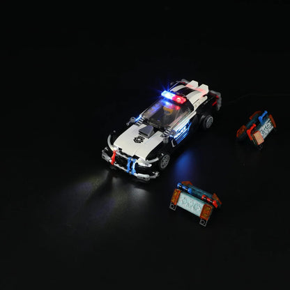 [PRE-ORDER] POLICE PATROL CAR LUMIBRICKS