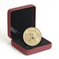 2010 1oz $5 OLYMPIC COMMEMORATIVE HOCKEY SILVER MAPLE LEAF (GOLD PLATED)