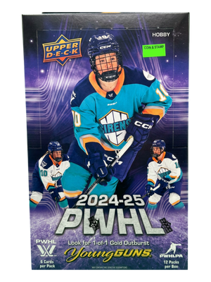 2024-25 UPPER DECK PROFESSIONAL WOMEN'S HOCKEY LEAGUE PWHL HOBBY BOX