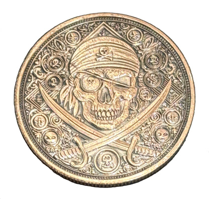 1oz PIRATES COPPER COIN