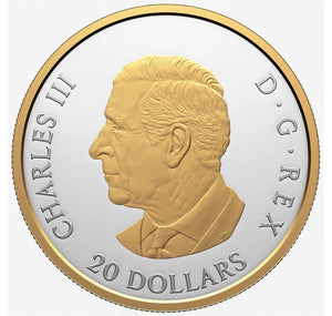 2025 1oz $20 ANIMAL PORTRAITS:POLAR BEAR FINE SILVER COIN