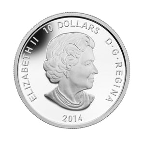 2014 $10 POPE JOHN PAUL II FINE SILVER COIN