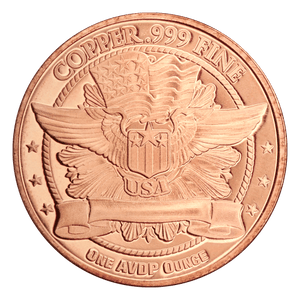 1oz LIBERTY: INDIAN HEAD COPPER ROUND