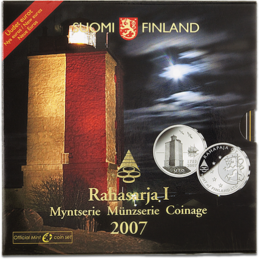 2007 FINLAND RAHASARJA I 9-COIN SET