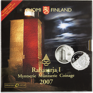 2007 FINLAND RAHASARJA I 9-COIN SET
